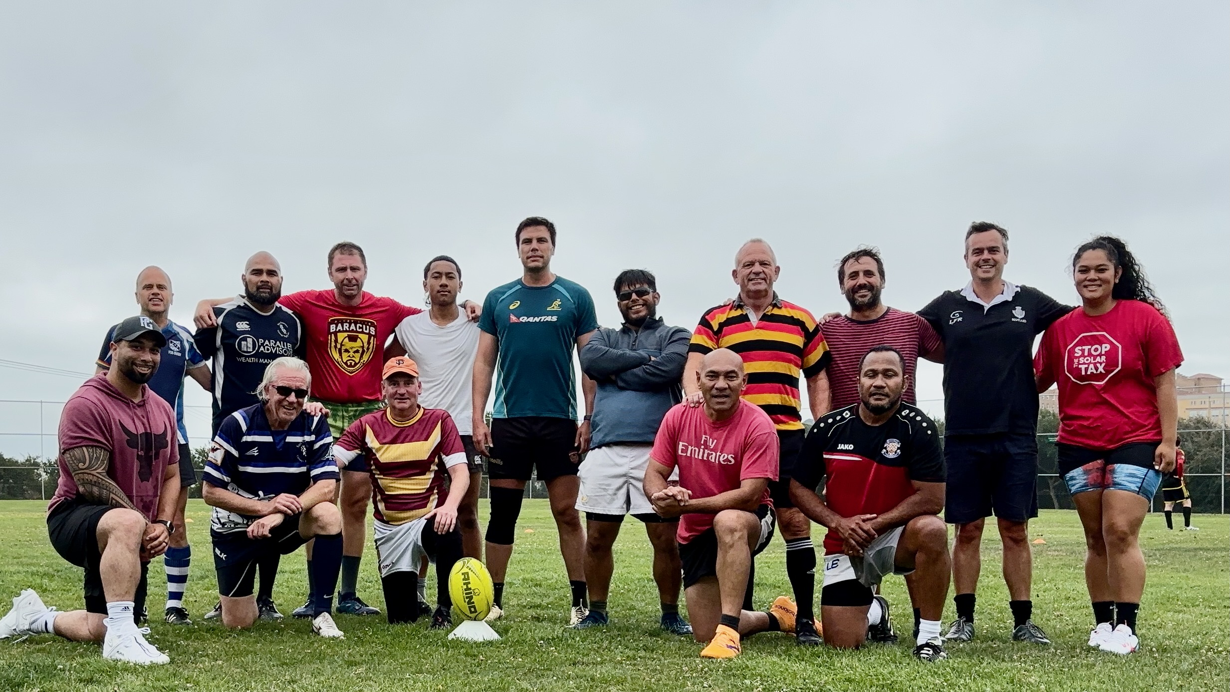 San Francisco Vintage Rugby Football Club team photo